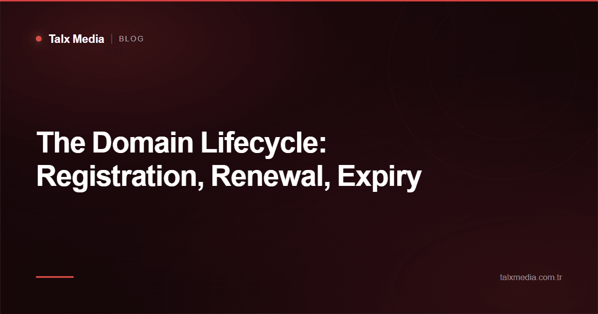 The Domain Lifecycle: Registration, Renewal, Expiry